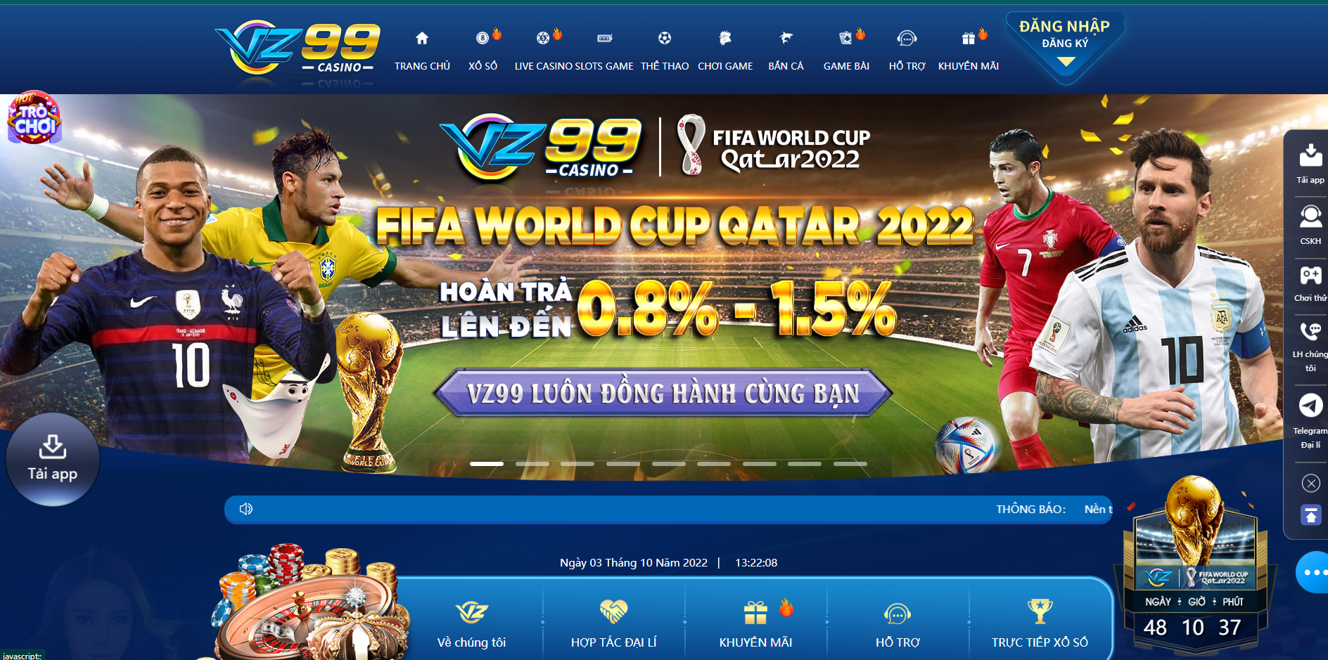 FiFA WORLD CUP CÙNG VZ99